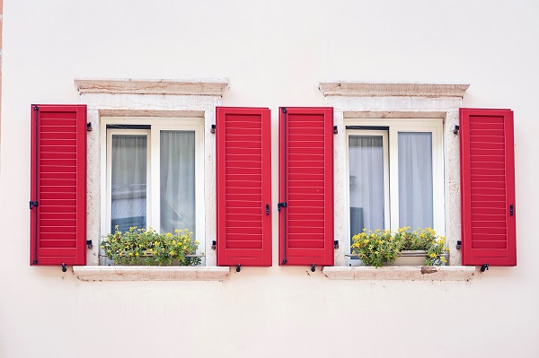 Painting of shutters