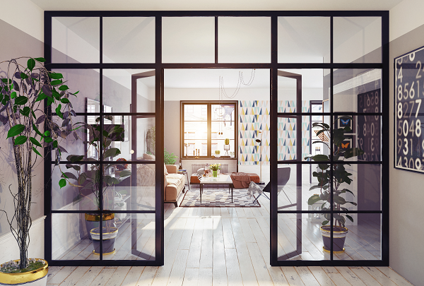 Installatie van een aluminium glazen dak van 10m2