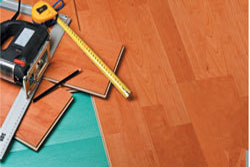 Placement et pose de parquet laminé stratifié