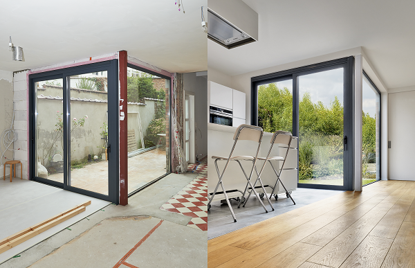 Volledige renovatie van een woning van 250 m²