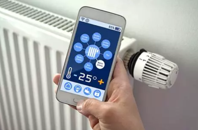 Installatie van een domotisch regelsysteem voor verwarming