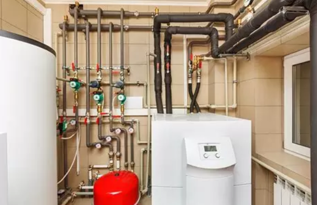 Complete replacement of a boiler room installation