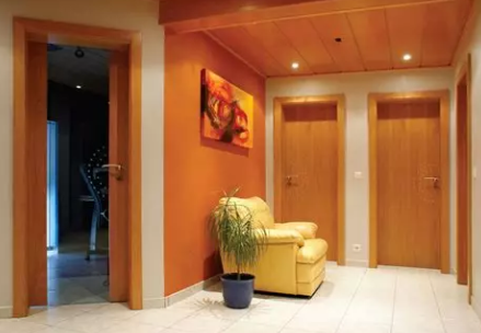 Custom interior door fabrication