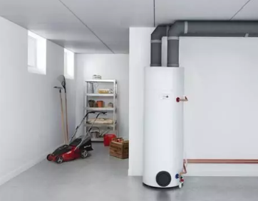 Replacement of a 300-liter electric water heater