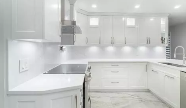 Custom kitchen cabinet fabrication and installation