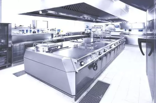 Full degreasing of a professional kitchen