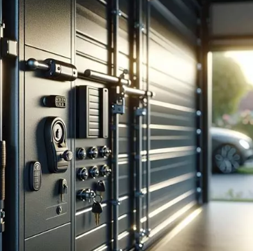 Security reinforcement of a double garage