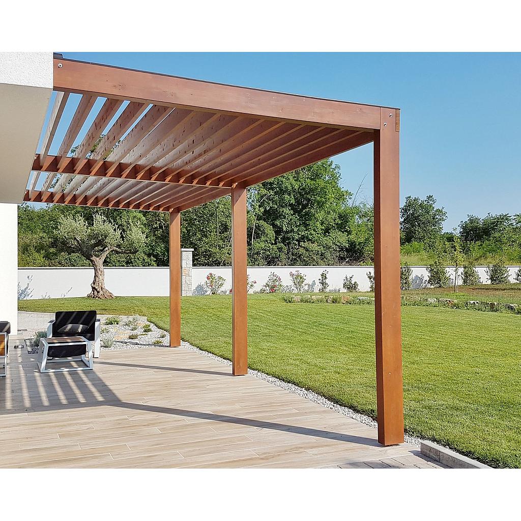 Installer une pergola bioclimatique motorisée