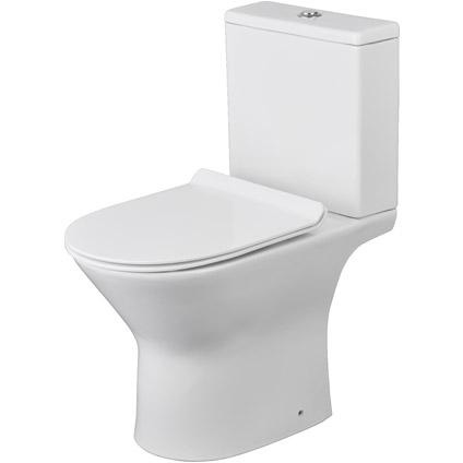Installation of a toilet (floor-mounted)