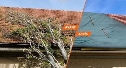 Intervention en urgence suite à intempéries