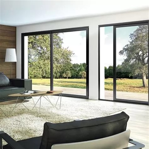 Pose de fenêtres coulissantes en aluminium ou PVC