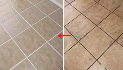 Rénovation complète de joints de carrelage