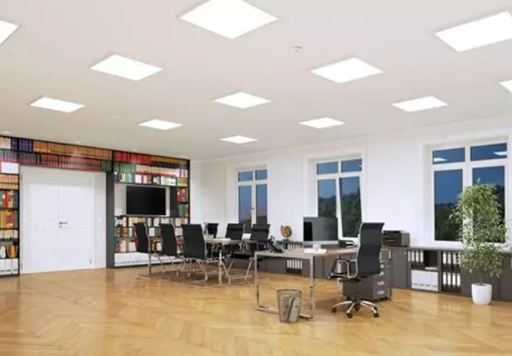 Installation d’un système DALI de gestion d’éclairage pour open space – 100 m²